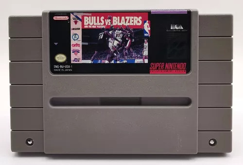 Bulls Vs Blazers And The Nba Playoffs Snes * R G Gallery