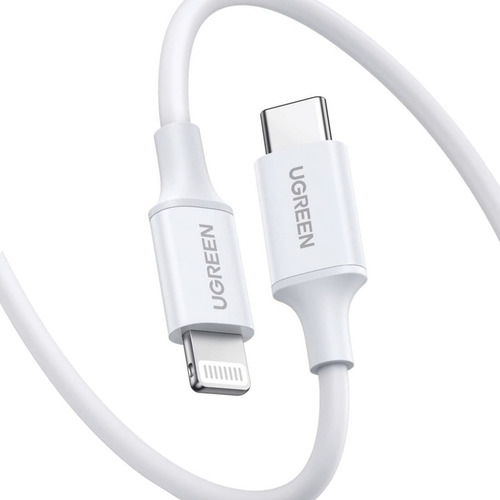 Cable Ugreen Usb-c A Lightning 60w 3a Carga Rápida Tpe 1m N