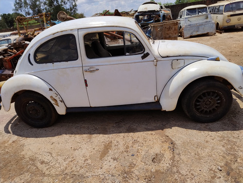 Fusca 1600 Raro Modelo Após O Bizorrão 1600s P/ Restauração