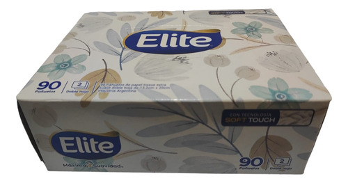 Pañuelos Doble Hoja Tisue Elite Tecno Soft Touch X90 U F2