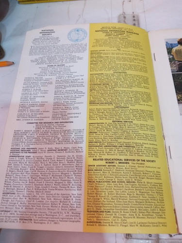 Revista National Geographic No 5 Mayo 1981 (us) (Usado)