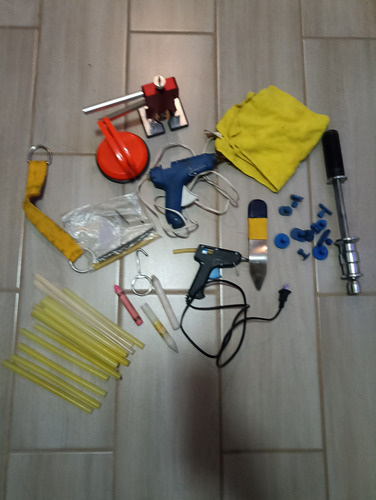 Kit Herramienta Pdr Varillaje Abolladuras Sacabollos (Usado)