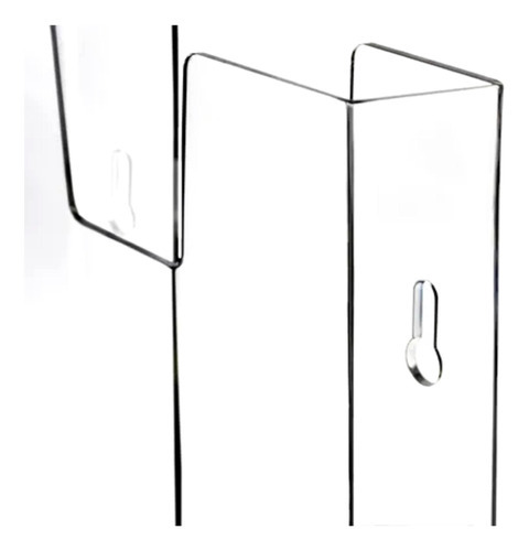 Display Porta Folha Prontuário De Parede A4 Até 100 Folhas, Sikin Transparente