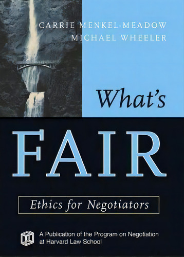 What's Fair, De Professor Carrie Menkel-meadow. Editorial John Wiley Sons Inc, Tapa Blanda En Inglés