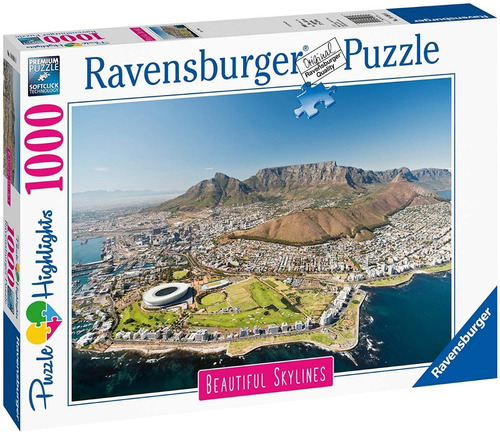 Puzzle 1000 Cape Town Ravensburger 140848