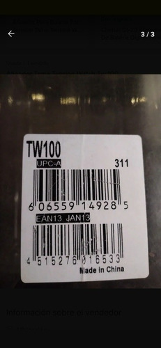 Imagen 3 de 3 de Afinador Tama Tension Watch Tw 100