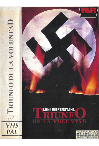 El Triunfo De La Voluntad Vhs Adolf Hitler Triumph D Willens