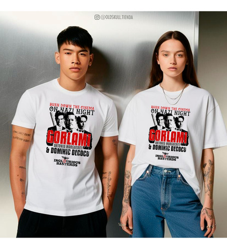 Remera Bastardos Sin Gloria Gorlami Tarantino 100% Algodón