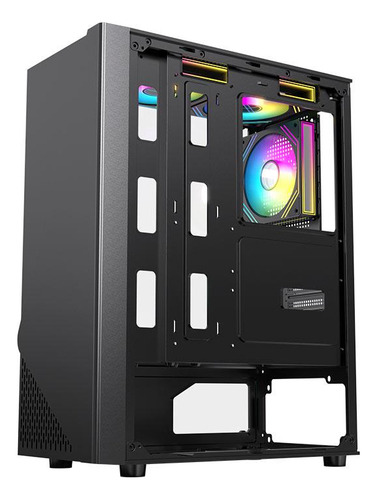 Gabinete Gamer Acegeek Lumix Midtower Lateral De Vidro Preto