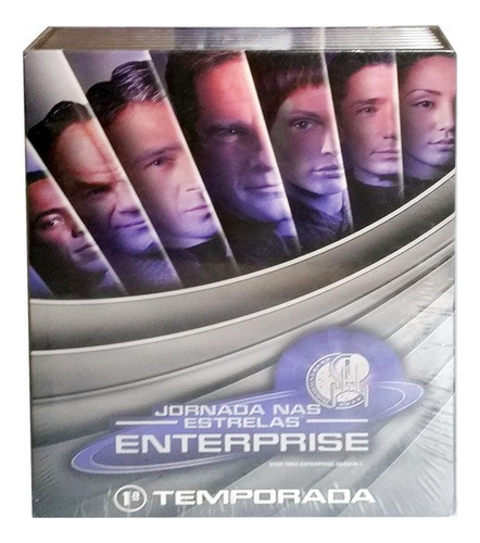 Dvd Box - Jornada Nas Estrelas Enterprise - 1ª Temporada