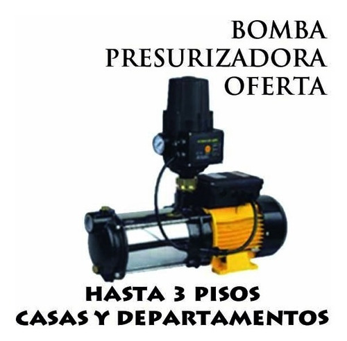 Bomba De Agua Con Presurizador Automatico 0.75hp, Alco