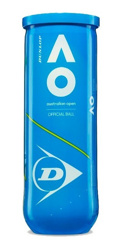 Tubo Pelotas Tenis Dunlop Australia Open X3 Full Empo2000