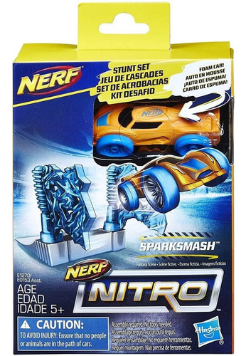 Auto De Juguete Sparksmash Hasbro Nerf Nitro