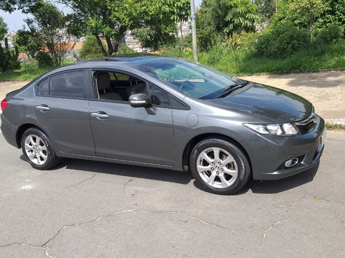 Honda Civic Completo Com Teto Solar Financio Com Score Baixo