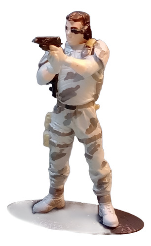 Figura Soldado Universal Van Damme 1:43 Impresión 3d Sla
