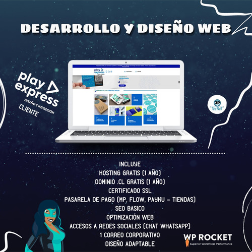 Imagen 2 de 10 de Diseño Paginas Web Tienda Informativas Profesional .cl .com