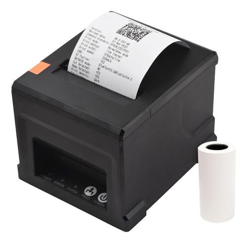 Impresora De Recibos Usb+lan De 80 Mm Impresora Pos Con Cort