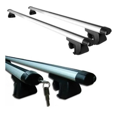 Imagen 3 de 7 de Barras Portaequipaje Con Llave Aluminio Citroen C4 Cactus