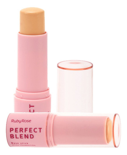Base de maquiagem em bastão Ruby Rose Perfect Blend Perfect Blend RUBY ROSE tom bege - 6mL 24g
