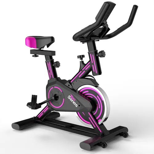comprar Bicicleta Spinning Sbp40 Ten Series Color Rosa Chicle