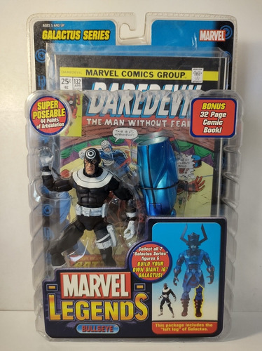 Marvel Legends Bullseye Wave Galactus Toy Biz 