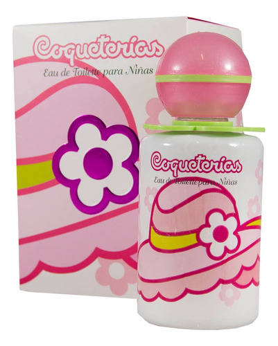 Colonia Coqueterías 90ml Eau De Toilette Con Vaporizador