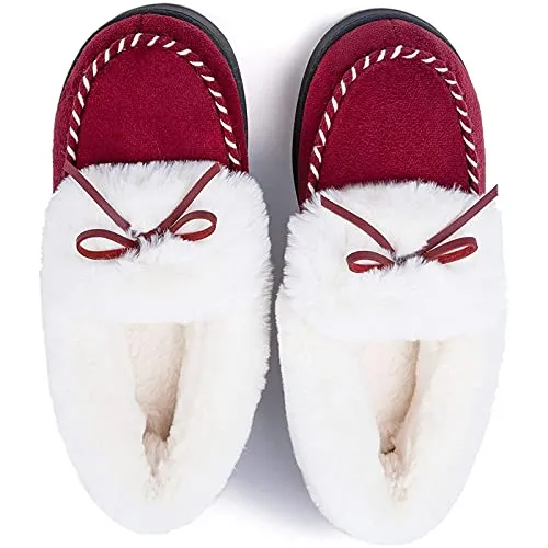 Rockdove Women's Trapper Moc Memory Foam Slipper