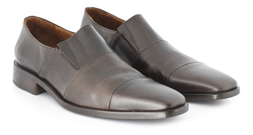 Zapato Hombre Vestir Cuero Briganti Mocasin Traje Hccz00274