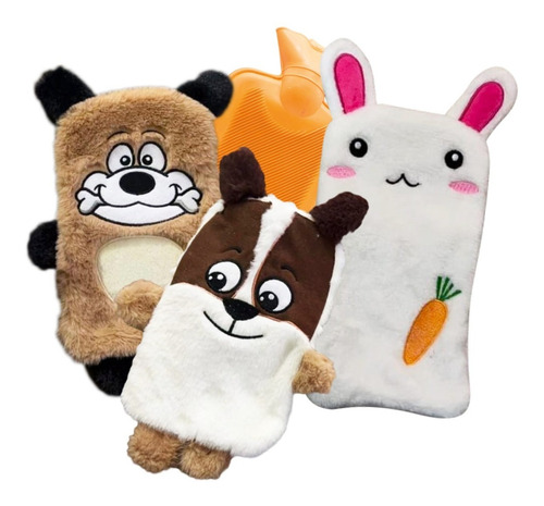 Bolsa Para Agua Caliente Atucha Funda Infantil Bebe 350ml Perro