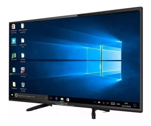 Imagen 2 de 5 de Tv Kanji Kj-24tm005 Led Full Hd 24 220v