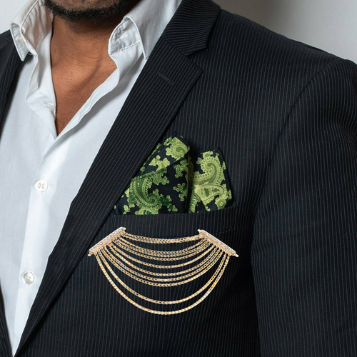 1 Par De Elegantes Charreteras Con Strass Para Traje En El H