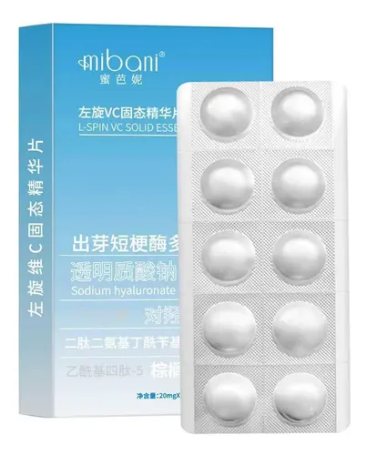 20 Vc Tablets Lyophilized Powder Vc Essence Tablets A | MercadoLivre