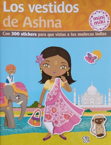 Los Vestidos De Ashna - Libro + Stickers