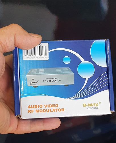 Modulador Áudio E Vídeo X Rf B-max