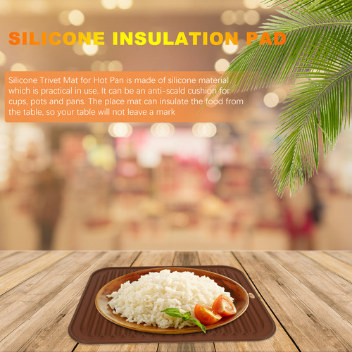 Nuevo Alfombrilla De Silicona Antiescaldaduras Heat Pads