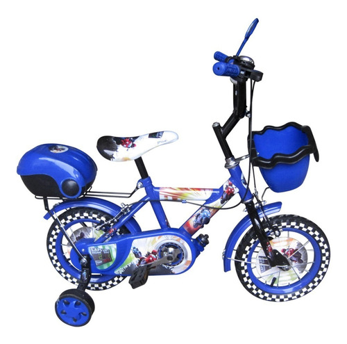 Bicicleta Para Niños Y Niñas Rin 12 Deluxe Rin Metal Plt 