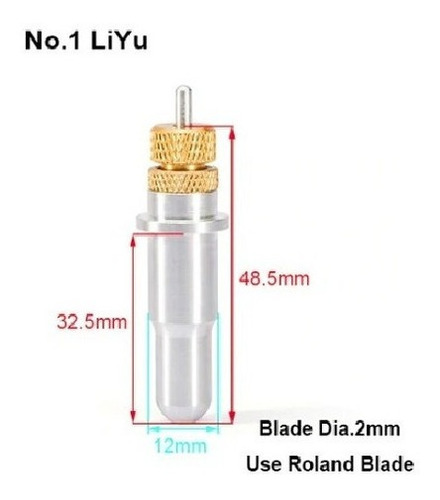 Kit Suporte Plotter Roland 1-liyu + 15 Lâminas 2mm