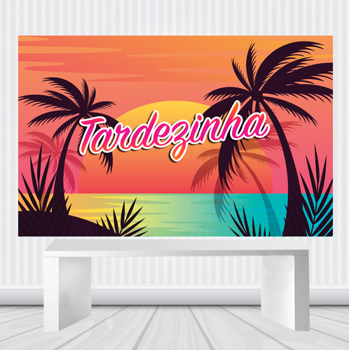 Painel De Festa Retangular 100cm X 65cm Lona Decorativo Tema