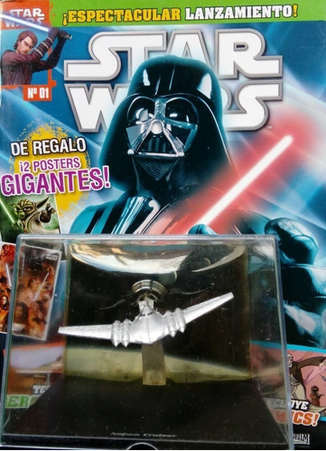 Revista Star Wars + Nave De Regalo