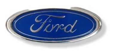 Emblema Ovalo Ford Mide 14.3 X 5.7 Cms