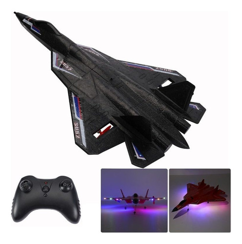 Model Air Juguet Su-57 De 2,4 G With Remote Control