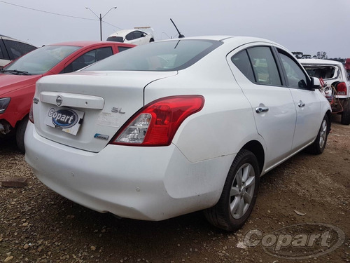 Sucata Nissan Versa Sl 1.6 Venda Em Peças