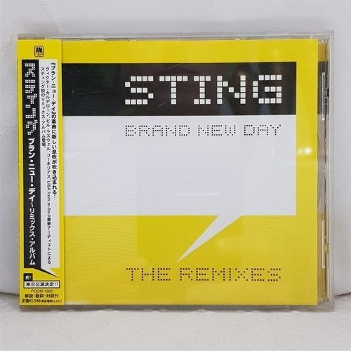 Sting Brand New Day: The Remixes Cd Japonés Obi Musicovinyl