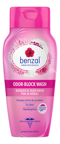 Jabón Liquido Íntimo Benzal Odor-block Bloquea Olor 3 Pack