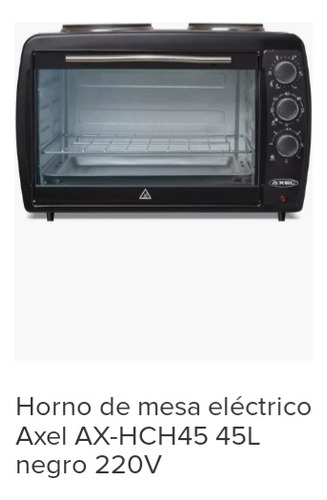 Horno Eléctrico Axel