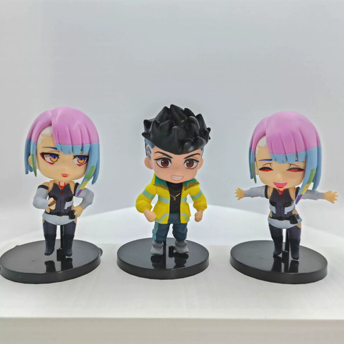 Figuras De Acción Lindas De Lucy Rebecca David De Cyberpunk,