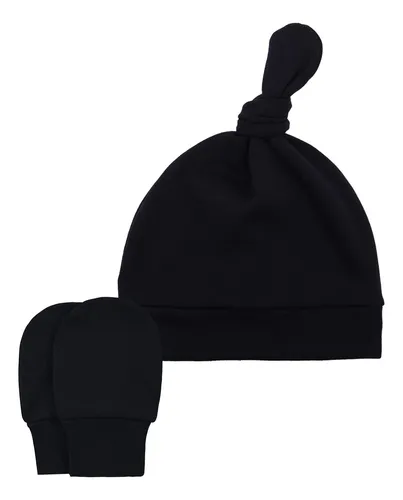 Conjunto Gorro Y Manoplas Bebé Invierno Recién Nacido