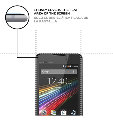 Protector Pantalla Antishock Para Energy Sistem Phone Colors