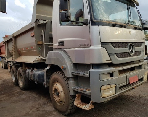 Mercedes-bens Axor 3344 K 6x4 Ano 2014 Caçamba Traçado