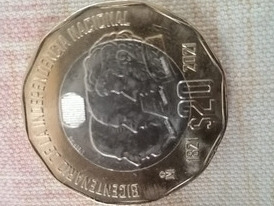 Moneda De Colección De 20 Pesos Conmemorativa